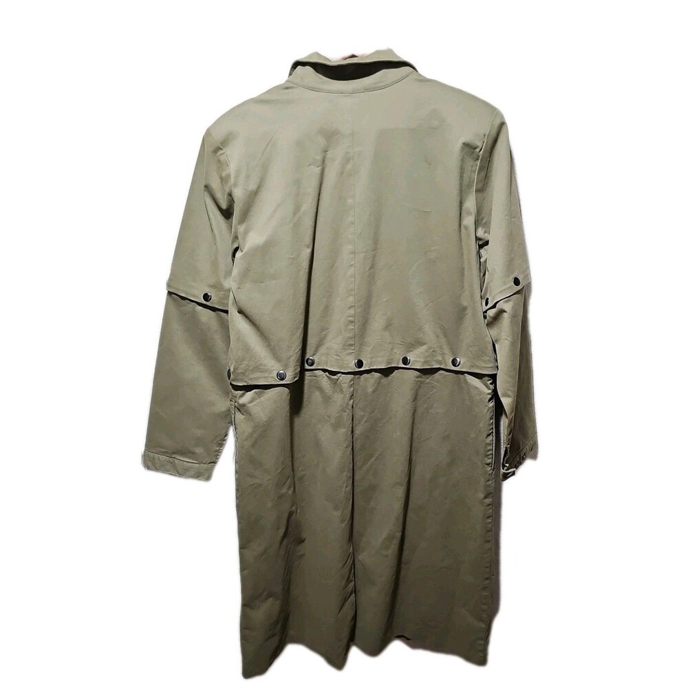 The Drop Olive Convertible Utility Coat by Takkunda Size Medium NWT - Picture 3 of 4